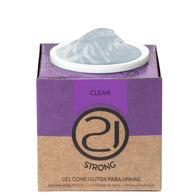 Gel Construtor Strong Ecoline 34G Clear Nails 21