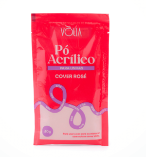 Sachê Po Acrilico Cover Rose Volia 30g