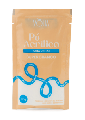 Sachê Po Acrilico Super Branco Volia 30g