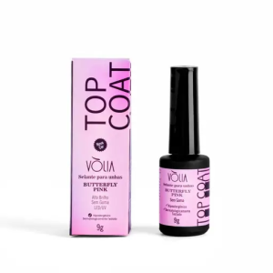 Top Coat Butterfly Pink Volia 9