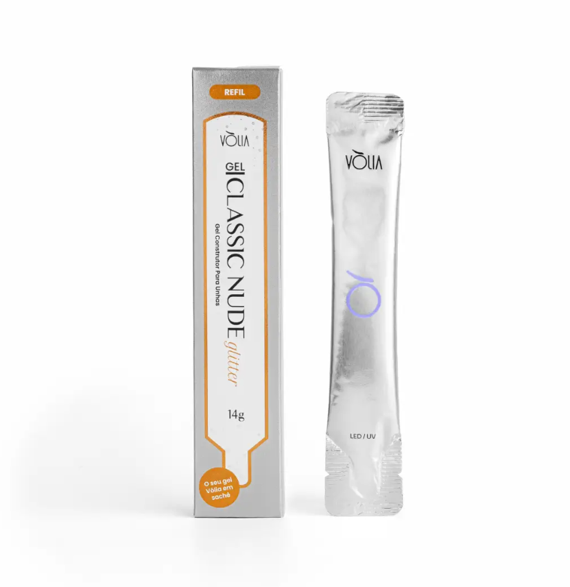 Sachê Classic nude Glitter Volia 14g