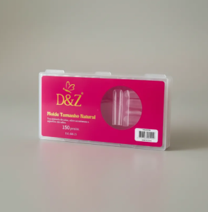 Molde D&Z Tamanho Natural 0 milímetros– 150 Peças para Extensão de Unhas